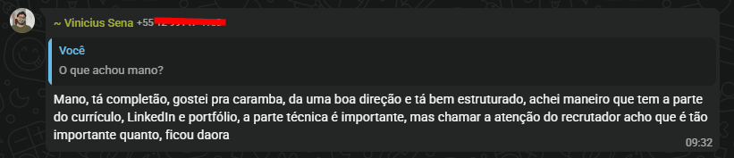 Depoimento de aluno do DataClub